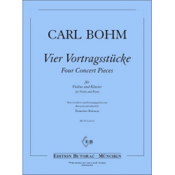 4 Vortragsstücke - Carl Bohm