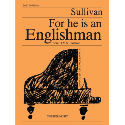 For he is an Englishman for piano - Arthur Sullivan