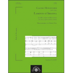 Lamento d'Arianna für - Claudio Monteverdi