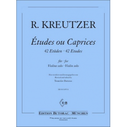 Études ou caprices - Rodolphe Kreutzer