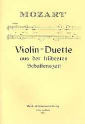 Violinduette Bearbeitungen der - Wolfgang Amadeus Mozart