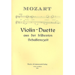Violinduette Bearbeitungen der - Wolfgang Amadeus Mozart