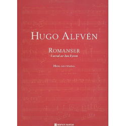 Romanser for high voice - Hugo Alfvén