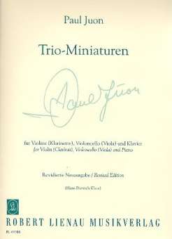 Trio-Miniaturen für Klarinette, Violoncello