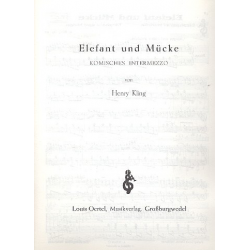 Elefant und Mücke für Piccolo, - Henri Adrien Louis Kling