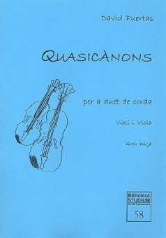 Quasicànons für Violine und Viola