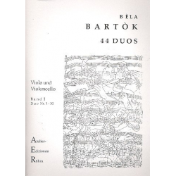 44 Duos Band 1 (Nr.1-30) - Bela Bartok