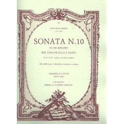 Sonate c-Moll G2 und G2b für - Luigi Boccherini