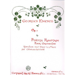 Poème roumain op.1 pour orchestre - George Enescu
