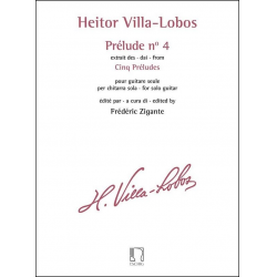 Prélude no.4 : - Heitor Villa-Lobos