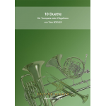 10 Duette für Trompete oder Flügelhorn - Timo Bossler