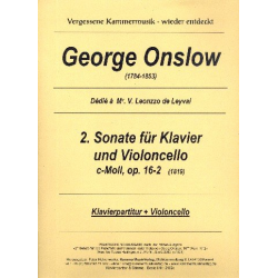 Sonate c-Moll op.16,2 - George Onslow
