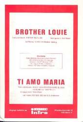 Brother Louie   und   Ti amo Maria: - Dieter Bohlen
