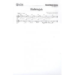 Hallelujah für gem Chor a cappella - Leonard Cohen / Arr. Jens Johansen