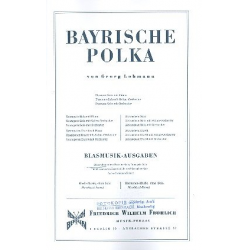 Bayrische Polka für Posaune und Blasorchester - Georg Lohmann