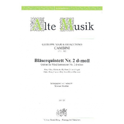 Quintett d-Moll Nr.2 - Giuseppe Maria Gioaccino Cambini