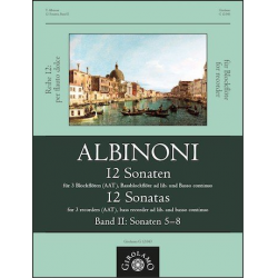 12 Sonaten Band 2 (Nr.5-8) - Tomaso Albinoni