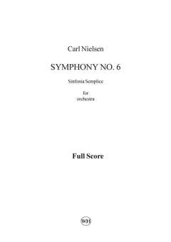 Symphony No.6 'Sinfonia Semplice'