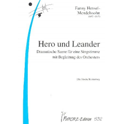 HERO UND LEANDER DRAMATISCHE SZE- - Fanny Cecile Mendelssohn (Hensel)