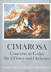 Konzert G-Dur - für 2 Flöten und - Domenico Cimarosa