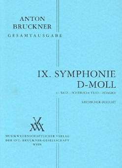 Sinfonie d-Moll Nr.9 (1.Satz, Scherzo und Trio, Adagio)