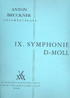 Sinfonie d-Moll Nr.9 in der Originalfassung von 1894