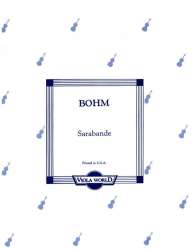 Sarabande for viola and piano - Carl Bohm