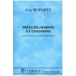 J. G. Ropartz : Prelude Marine & Chansons Poche - Joseph Guy Marie Ropartz