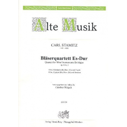 Quartett Es-Dur op.8,2 - Carl Stamitz / Arr. Günther Weigelt