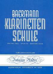Klarinettenschule Erster Teil op. 63 - Carl Baermann