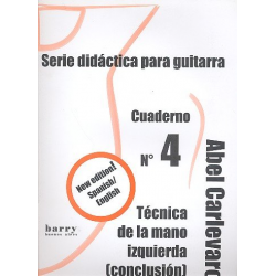 Cuaderno vol.4 para guitarra - Abel Carlevaro