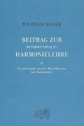 Beitrag zur durmolltonalen Harmonielehre Band 2 - Wilhelm Maler
