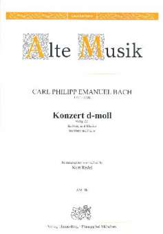 Konzert d-Moll Wq22 für Flöte und Streichorchester