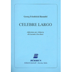 Berühmtes Largo für Gitarre - Georg Friedrich Händel (George Frederic Handel)