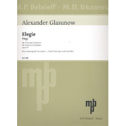 Elegie op.44 - Alexander Glasunow