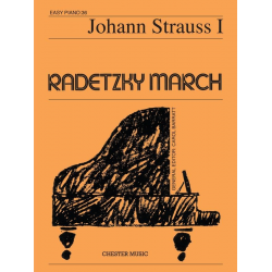 RADETZKY MARCH FOR EASY PIANO - Johann Strauß / Strauss (Vater)