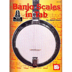 Banjo Scales in Tab (+Online Audio Access) - Janet Davis