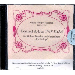 Konzert A-Dur TWV51:A4 - Georg Philipp Telemann