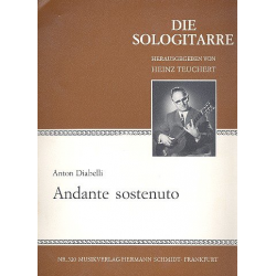Andante sostenuto für Gitarre - Anton Diabelli