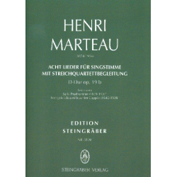 8 Lieder op.19b - Henri Marteau