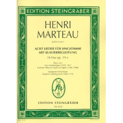 8 Lieder op.19c - Henri Marteau