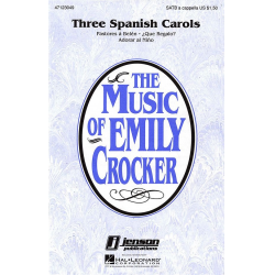 Three Spanish Carols Collection - Emily Crocker