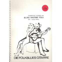 Die Folkblues-Gitarre (+CD) - Helmut Grahl