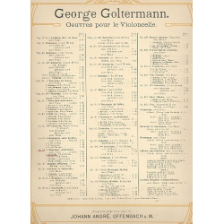 Notturno G-Dur op.54,1 - Georg Goltermann