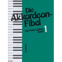 Die Akkordeon-Fibel Band 1 - Hans Lüders