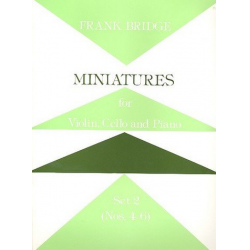 Miniatures Set 2 (nos.4-6) - Frank Bridge