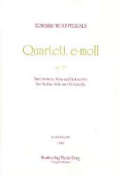 Streichquartett e-Moll op.23 - Ermanno Wolf-Ferrari