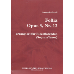 La Follia op.5,12 - Arcangelo Corelli / Arr. Julia Krenz