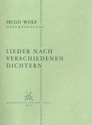 Lieder nach verschiedenen Dichtern - Hugo Wolf