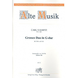 Großes Duo G-Dur - Carl Stamitz